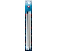 Prym Nadelspiele HN – Strumpfstricknadeln Kunststoff 20 cm Ø 6,0 mm grau