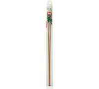 Prym 221113 Jackenstricknadeln, 33 cm, 3,00 mm Jackenstricknadel, Bambus, Natur, 3 mm