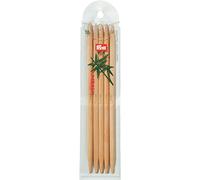 Prym 221218 Strumpfstricknadeln, 20 cm, 7,00 mm Strumpfstricknadel, Bambus, Natur, 7 mm (5 stück)