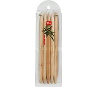 Prym 221221 Strumpfstricknadeln, 20 cm, 10,00 mm Strumpfstricknadel, Bambus, Natur, 10 mm, 10,0 mm | 20 cm