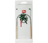 Prym 221526 Rundstricknadeln, 40 cm, 4,00 mm Rundstricknadel, Bambus, Natur, 4 mm
