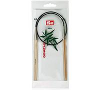 Prym 221550 Rundstricknadeln, 60 cm, 6,00 mm Rundstricknadel, Bambus, Natur, 6 mm
