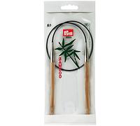 Prym 221552 Rundstricknadeln, 60 cm, 8,00 mm Rundstricknadel, Bambus, Natur, 8 mm
