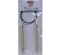 Prym 221612 Rundstricknadeln Birkenholz 80 cm 12,00 mm Rundstricknadel, natur, 12 mm