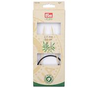 Prym 222503 Rundstricknadel Prym 1530, Bambus, 80cm, 2,5mm, Holzfarben