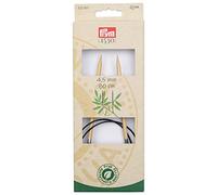 Prym 222507 Rundstricknadel Prym 1530, Bambus, 80cm, 4,5mm, Holzfarben