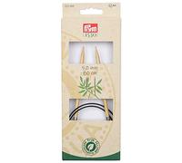Prym 222508 Rundstricknadel Prym 1530, Bambus, 80cm, 5,0mm, Holzfarben