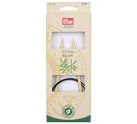 Prym 222509 Rundstricknadel Prym 1530, Bambus, 80cm, 5,5mm, Holzfarben