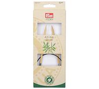 Prym Rundstricknadeln 222517 Bambus 60 cm 4,5 mm Holzfarben