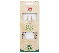 Prym 222518-1 Rundstricknadeln Bambus 60 cm 5,00 mm, Holzfarben, 5 mm
