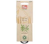 Rundstricknadeln Bambus, Prym 1530 Ø 5.5 mm x 40 cm