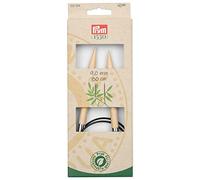 Prym 222539 Rundstricknadel Prym 1530, Bambus, 80cm, 9,0mm, Holzfarben