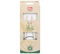 Prym 222552-1 Rundstricknadeln Bambus 60 cm 8,00 mm, Holzfarben, Ø 8 mm x 60 cm