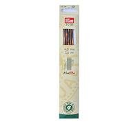 Prym 223164 Strumpfstricknadeln NATURAL 20 cm 4,00 mm, Mehrfarbig (Holztöne)