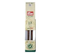Prym Rundstricknadelspitzen Natural farbig kurz 8,7 cm 4,50 mm Rundstricknadel, Holz, Mehrfarbig, 4,5 mm