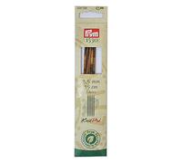 Prym 224133 Strumpfstricknadeln CUBICS NATURAL 15 cm 3,50 mm