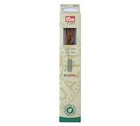 Prym 224165 Strumpfstricknadeln CUBICS Natural 20 cm 4,50 mm