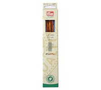 Prym Strumpfstricknadeln CUBICS Natural 20 cm 6,00 mm Strumpfstricknadel, Holz, Mehrfarbig, 6 mm