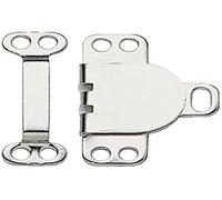 Prym 265,242 Hosen- und Rockhaken, Metal, Silber, 9,5 mm Größe, 3 Count