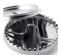 Prym Überziehbare Knöpfe, Metall, Silber, Einheits Größe, 100