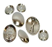 Prym Überziehbare Knöpfe, Metall, Silber, Einheits Größe, 100