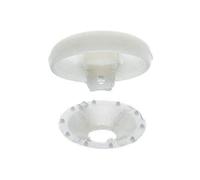 Prym 323246 Überziehbare Knöpfe KST 22 mm weiß