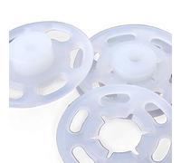 Prym 347172 Annäh-Druckknöpfe KST 15 mm transparent