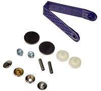 Prym 390241 NF-Druckknopf Sport & Camping MS 15 mm silberfarbig, Silber