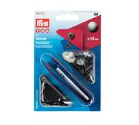 PRYM Druckknöpfe Anorak Antique Steel 15 mm