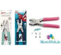 Prym 39090x Vario - Zange, Love türkis, pink, Loch- und Ösenzange - 3 - 4 mm