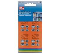Prym 390920 Farbetiketten Vario Karte, multicolor, 40 mm x 30 mm