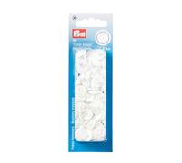 Prym Nähfrei Druckknöpfe Color Snaps rund 12,4mm weiß weiß
