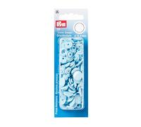 Prym 393120 Nähfrei Druckknopf Color Snaps rund 12,4 mm hellblau