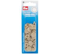 Prym 393142 Nähfrei Druckknopf Color Snaps rund 12,4 mm champagner, Kunststoff, 12.4 mm