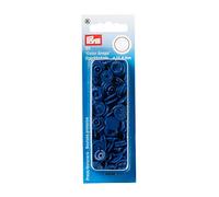 Prym 393158 Nähfrei Druckknopf Color Snaps rund 12,4 mm blau, Kunststoff, 12.4 mm cm