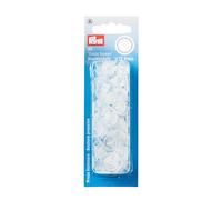 Prym 393198 NF-Druckknopf Color Snaps rund 12,4 mm transparent matt