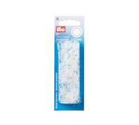 NF-Druckknopf Color Snaps rund 12,4 mm transparent matt