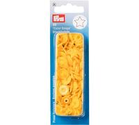 Prym Nähfrei Druckknöpfe Color Snaps Stern gelb