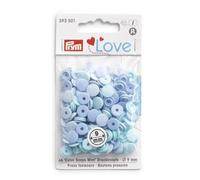 Prym 393501 Press Fasteners, Light Blue, One Size