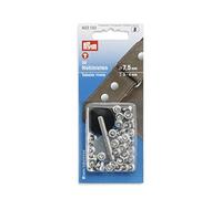 20 Hohlnieten ø 7,5mm silber