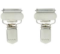 PRYM Combi-Clips, Stahl, 25 mm, silber