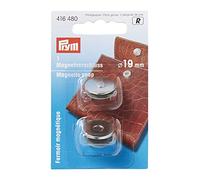 Prym 416480 Magnet-Verschluß 19 mm silberfarbig, Silber