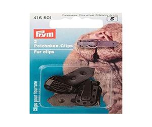 Prym 416501 Pelzhaken-Clips braun