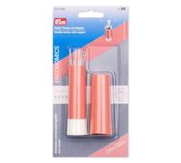 Prym 610266 Nadel-Twister mit Näh- und Stopfnadeln, magnetischer Nadelhalter zur Aufbewahrung, Nadelspender mit 19 Nähnadeln und Stopfnadeln, aprikose