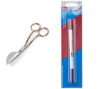 Prym 610570 Applikationsschere 15 cm rosegold & Trick-Marker (selbstlöschend), violett