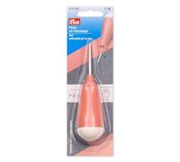 Prym 610966 Pfriem Ahle zum Vorstechen und Stanzen von Löchern in Stoff, Leder und Papier, ergonomisches Handarbeitswerkzeug mit Schutzkappe, aprikose