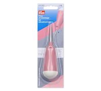 Prym 610967 Pfriem Ahle zum Vorstechen und Stanzen von Löchern in Stoff, Leder und Papier, ergonomisches Handarbeitswerkzeug mit Schutzkappe, beere