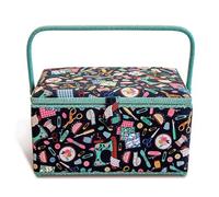 Prym 612064 Nähkorb, Baumwolle, marine, One Size