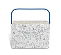 Prym 612077 Nähkorb, Baumwolle, creme, 320 x 170 x 185 mm