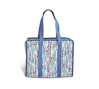 Prym 612083 All-in-one Tasche Blue Birds, Hellblau
